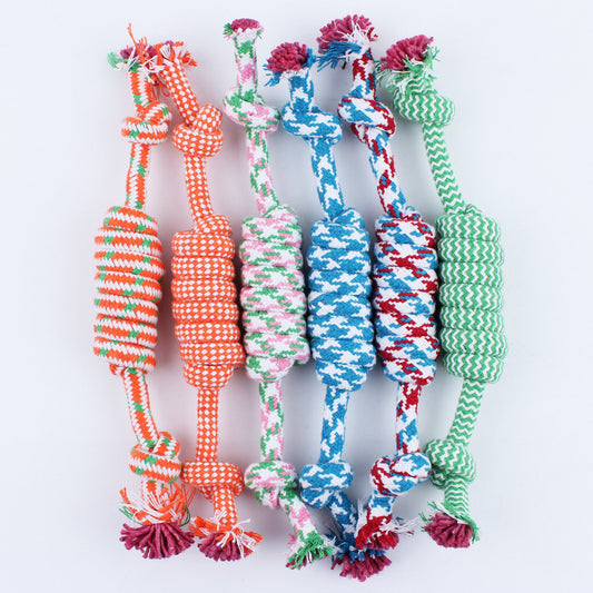 Durable Cotton Rope Dog Chew Toy - Firstwuff